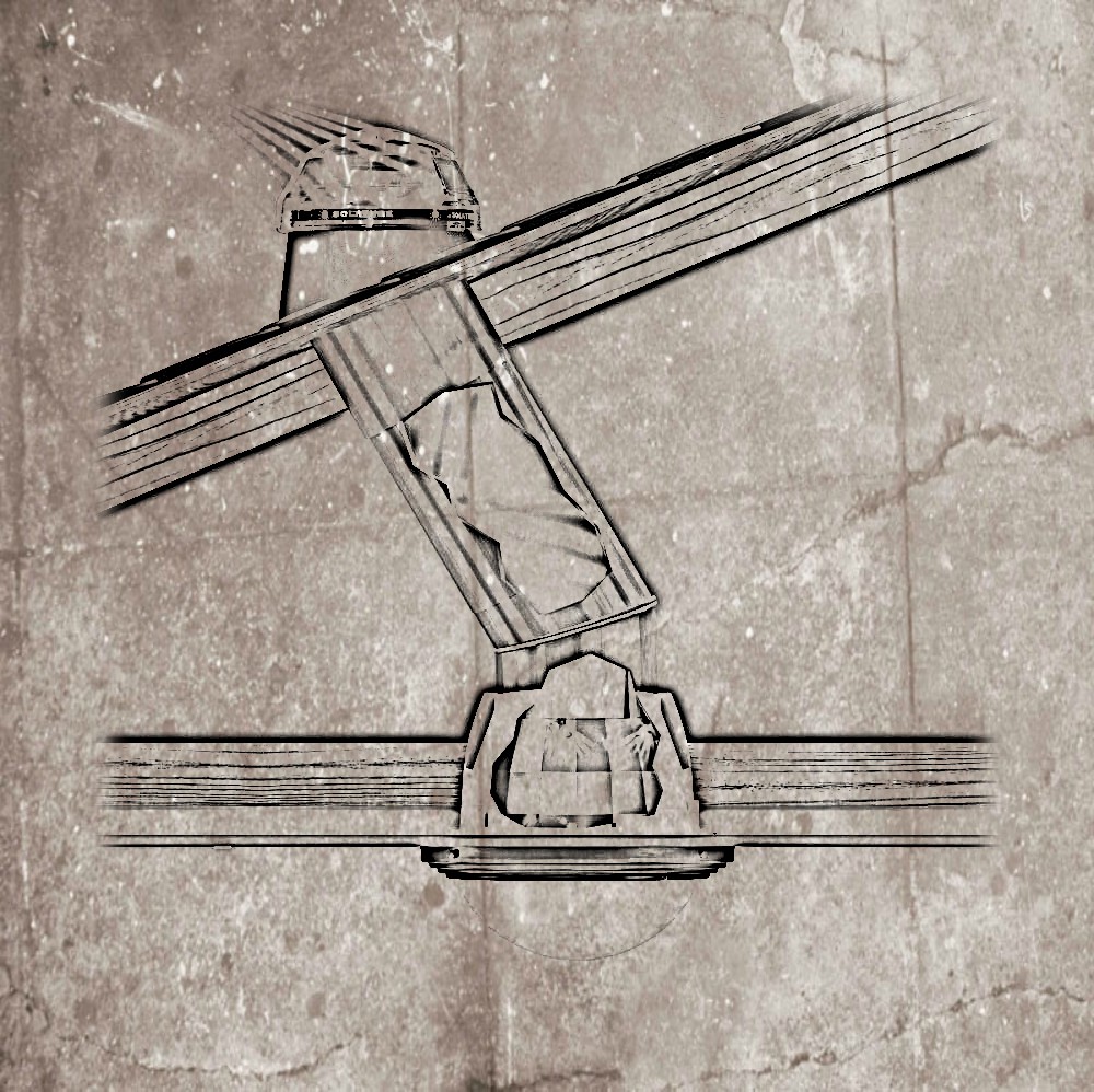 A rendering of a solar tube