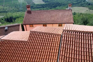 Shallow roof pitch