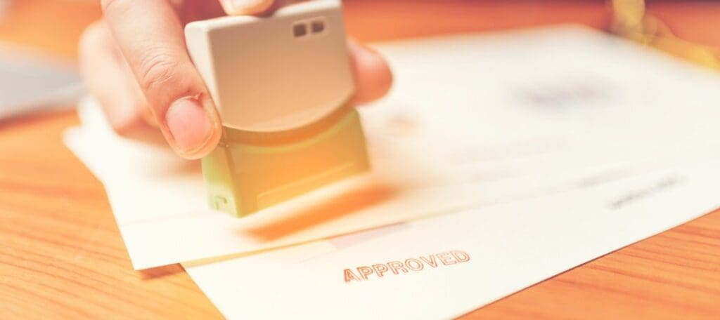 Approval of a document