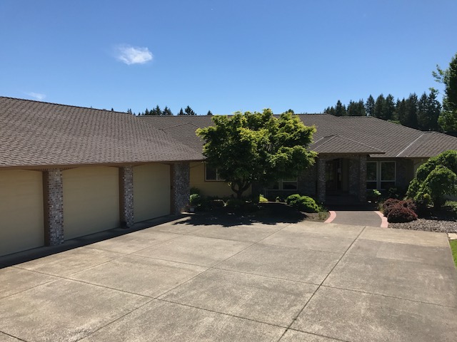 New roof installation using Pabco Paramount architectural shingles to illustrate architectural shingles vs composite shingles and How to Re-Roof With Architectural Shingles