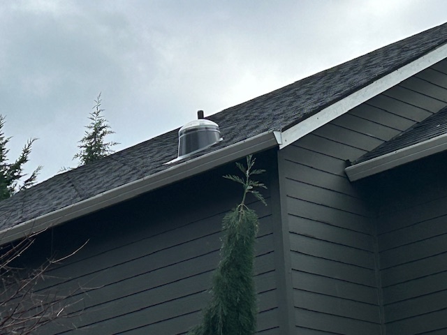 Solar tube installation project in Camas, WA in low light area of home