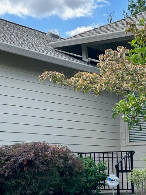 Solar tube installation project in Vancouver WA on roof of home