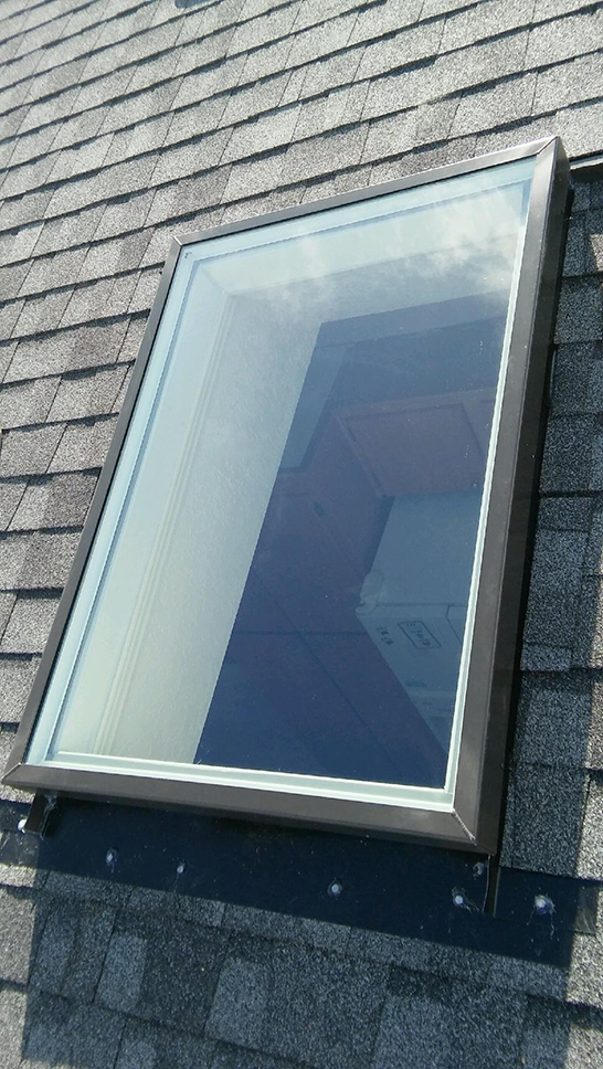 skylight installation project in vancouver, wa