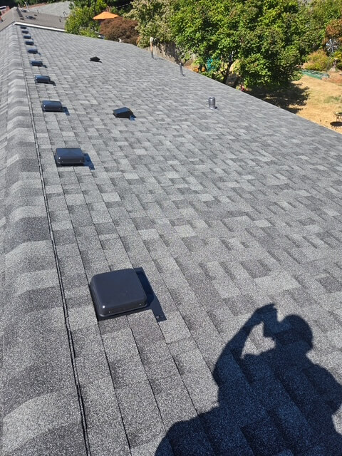 new construction roofing installation project in Vancouver, WA
