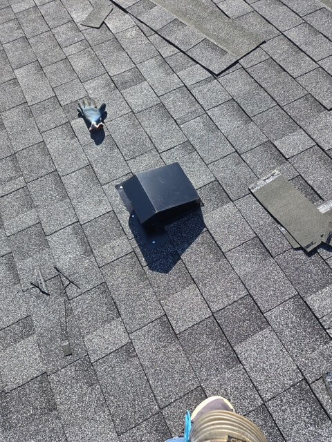 reroof project in Vancouver, WA