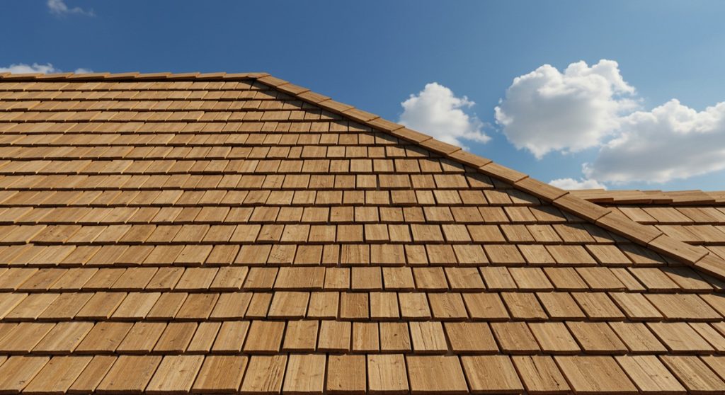 A Cedar Shake Roof