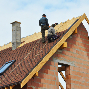What is the house roofing process?