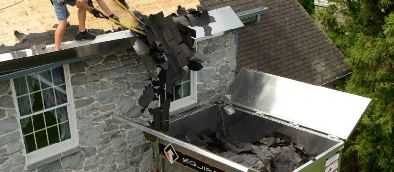 What is a roof tear-off?