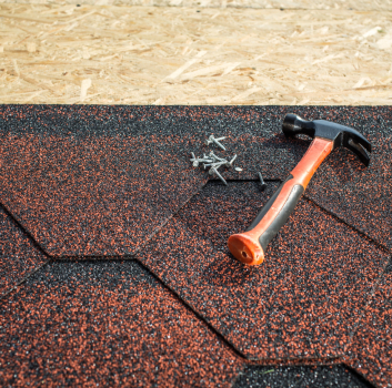 Repair Hole in Roof Plywood