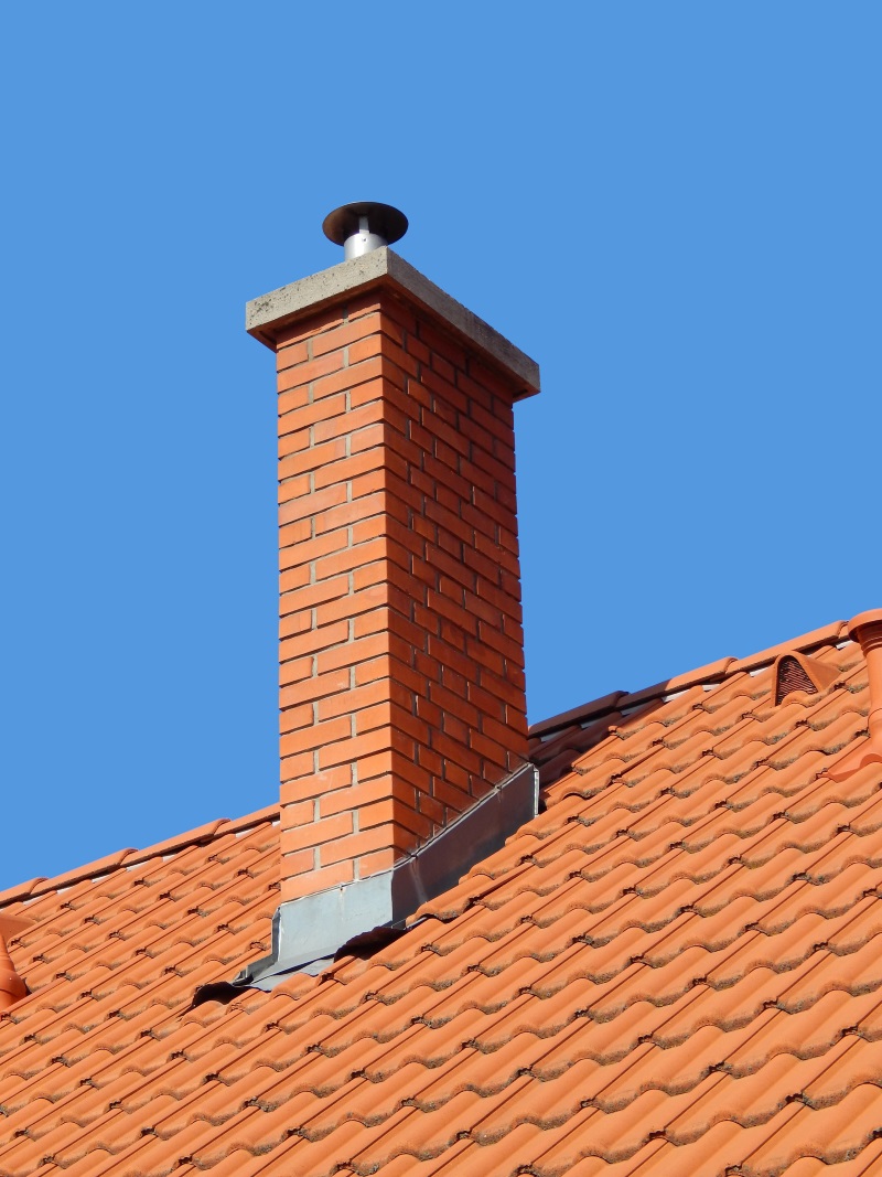 Roof chimney flashing Warner Roofing