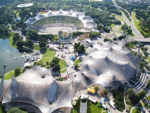 Another incredible roof design is Olympiapark - Munich, Germany